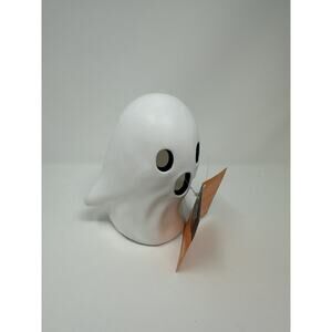 Halloween Ghost Blow Mold 6.5"Hyde & Eek LIT Color Changing Lights Up 1 Piece ⬇️